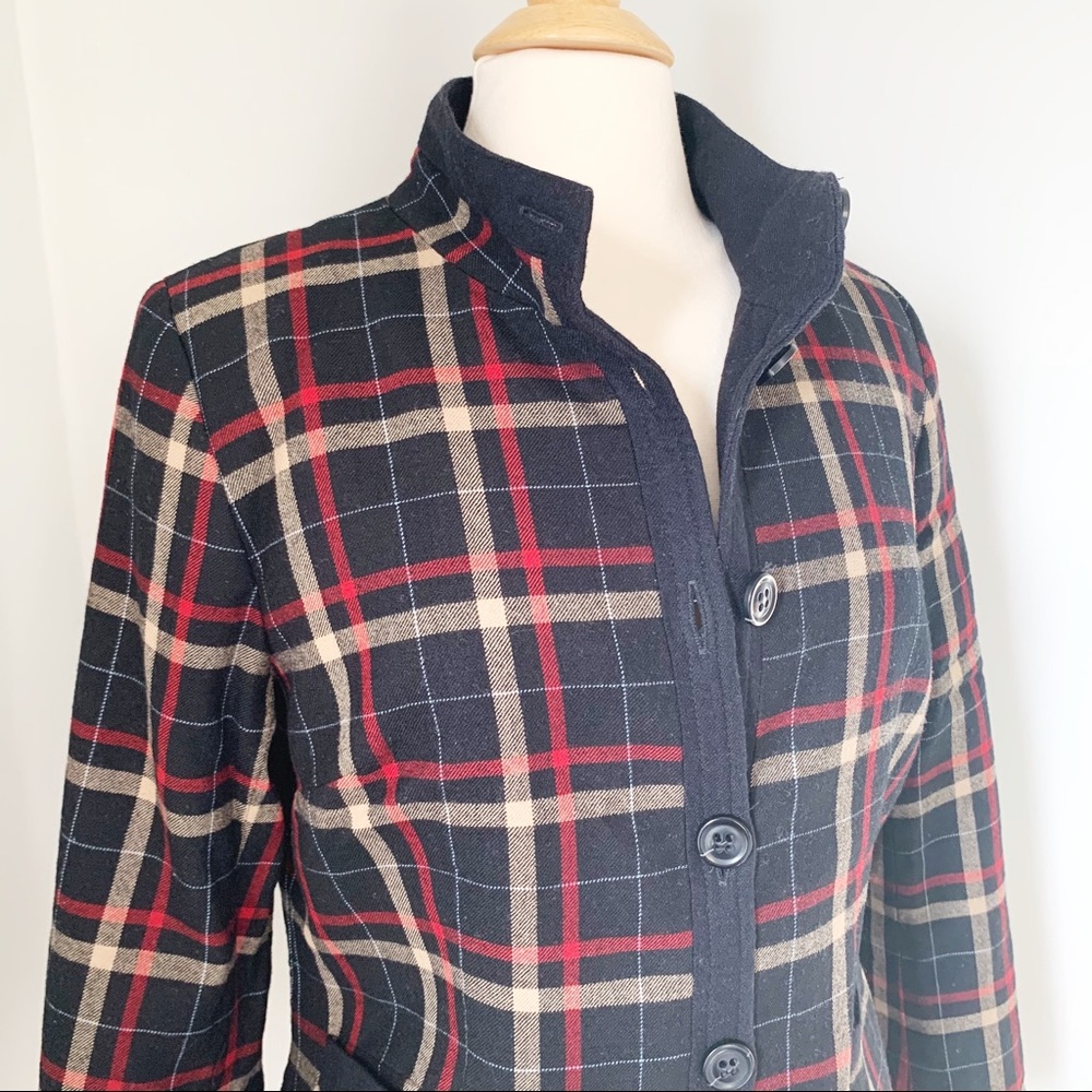 Pendleton Plaid Blazer